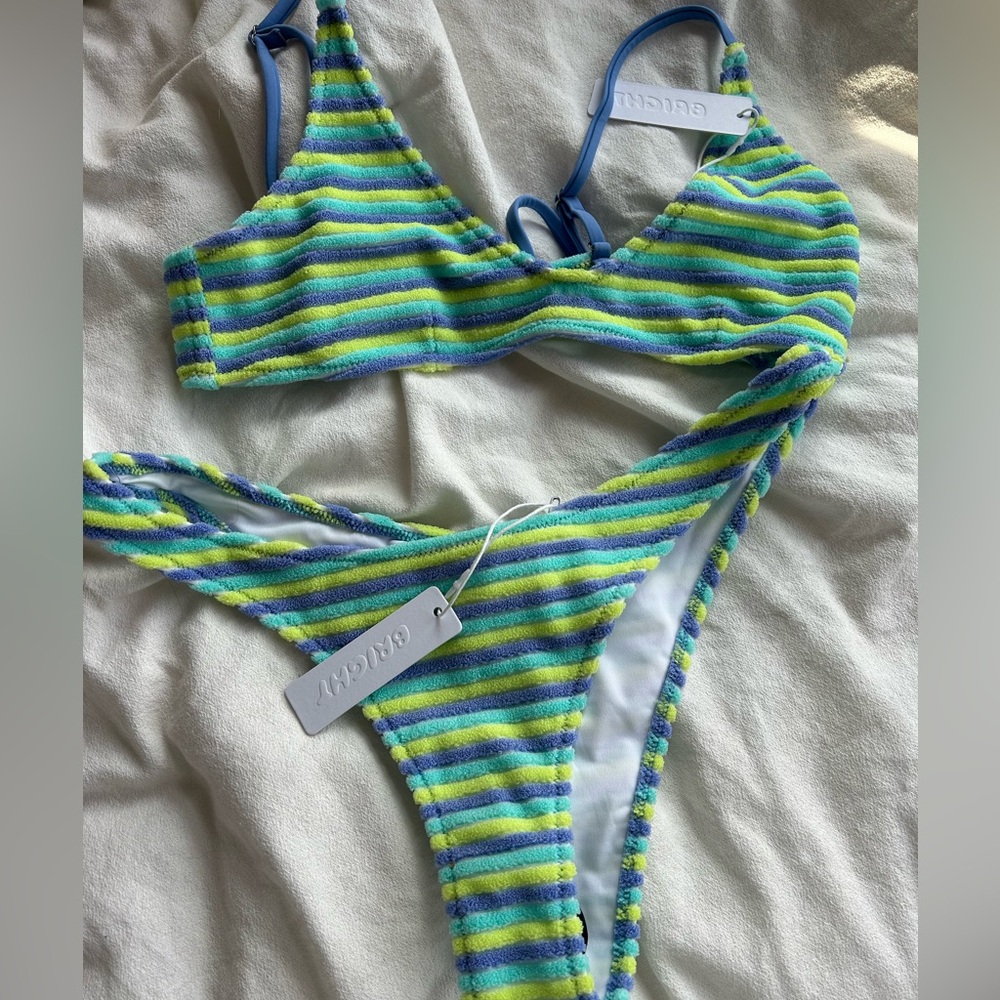 Bright Swimwear striped bikini